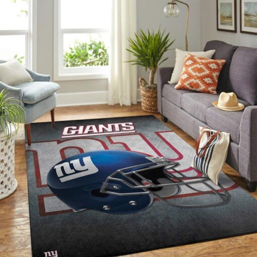 New York Giants Living Room Area Rug