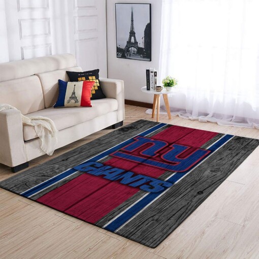 New York Giants Living Room Area Rug