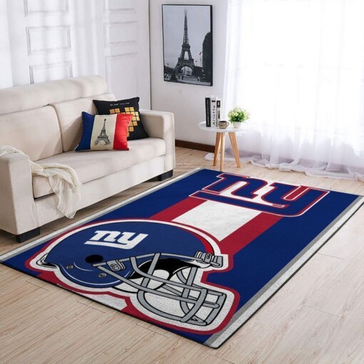 New York Giants Living Room Area Rug