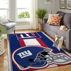 New York Giants Living Room Area Rug