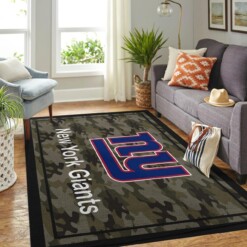 New York Giants Living Room Area Rug