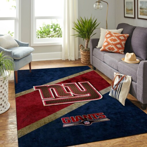 New York Giants Living Room Area Rug