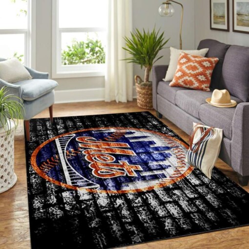 New York Giants Living Room Area Rug