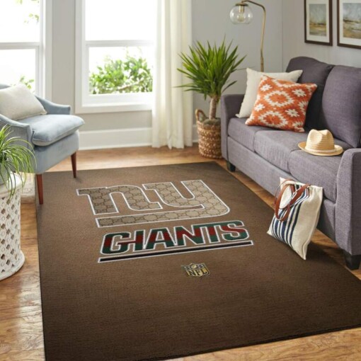 New York Giants Living Room Area Rug