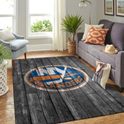 New York Islanders Living Room Area Rug