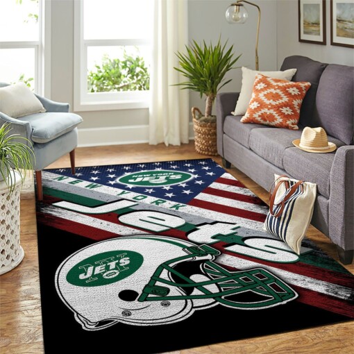 New York Jets Living Room Area Rug