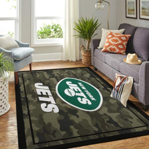 New York Jets Living Room Area Rug