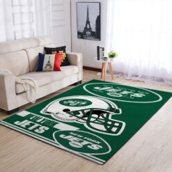 New York Jets Living Room Area Rug