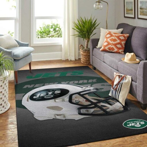 New York Jets Living Room Area Rug