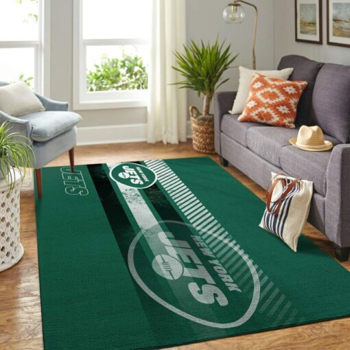 New York Jets Living Room Area Rug