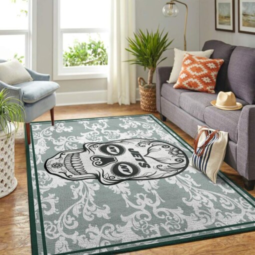 New York Jets Living Room Area Rug