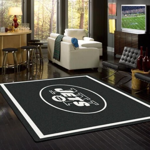 New York Jets Living Room Area Rug