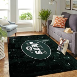 New York Jets Living Room Area Rug