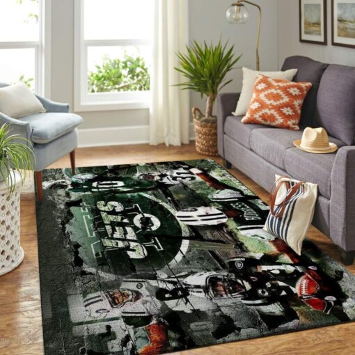 New York Jets Living Room Area Rug