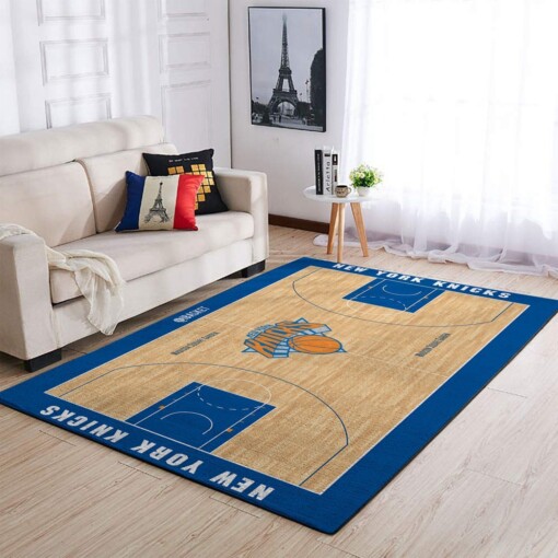 New York Knicks Living Room Area Rug