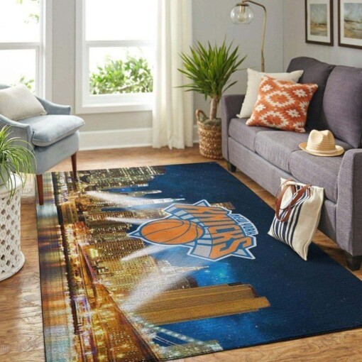 New York Knicks Living Room Area Rug