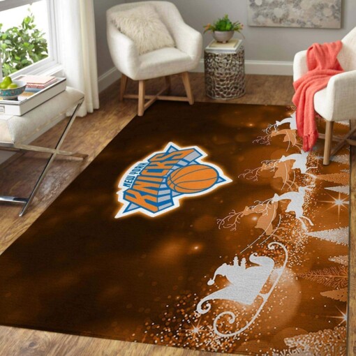 New York Knicks Living Room Area Rug