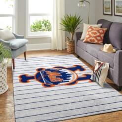 New York Mets Living Room Area Rug