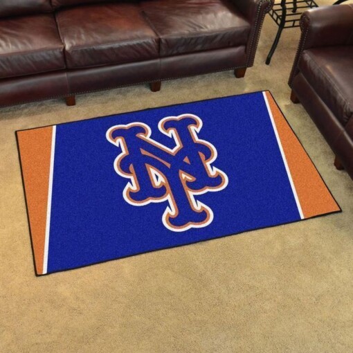 New York Mets Living Room Area Rug