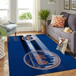 New York Mets Living Room Area Rug