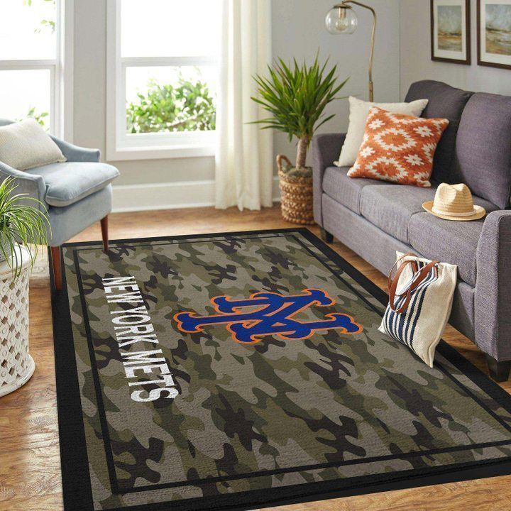 New York Mets Living Room Area Rug