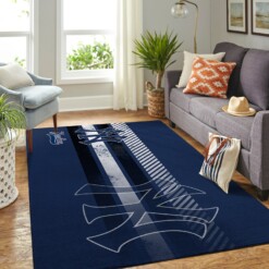 New York Yankees Living Room Area Rug