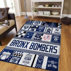 New York Yankees Living Room Area Rug