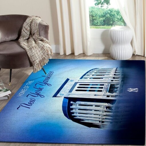 New York Yankees Living Room Area Rug