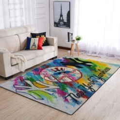 New York Yankees Living Room Area Rug