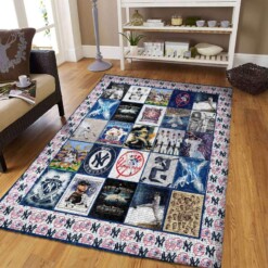 New York Yankees Living Room Area Rug