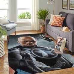 Nick Fury Living Room Area Rug