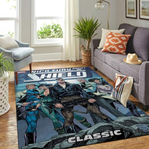 Nick Fury Living Room Area Rug