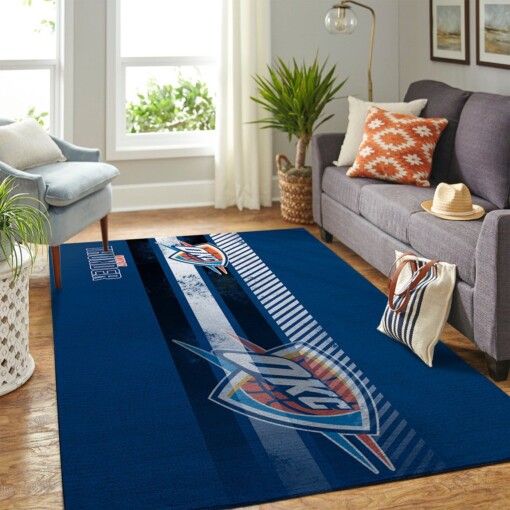 Oklahoma City Thunder Living Room Area Rug