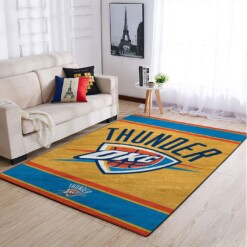 Oklahoma City Thunder Living Room Area Rug