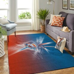 Oklahoma City Thunder Living Room Area Rug