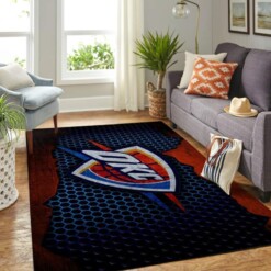 Oklahoma City Thunder Living Room Area Rug