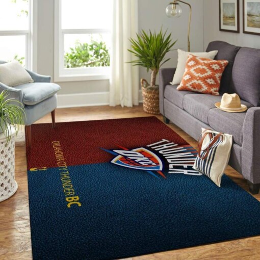 Oklahoma City Thunder Living Room Area Rug