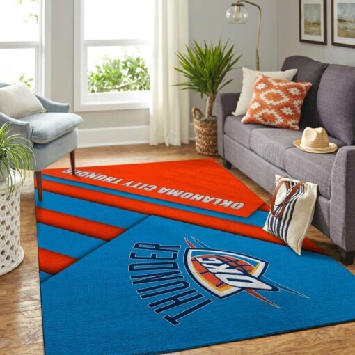 Oklahoma City Thunder Living Room Area Rug