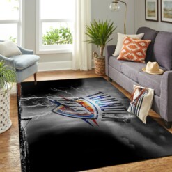 Oklahoma City Thunder Living Room Area Rug