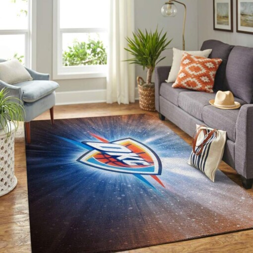 Oklahoma City Thunder Living Room Area Rug