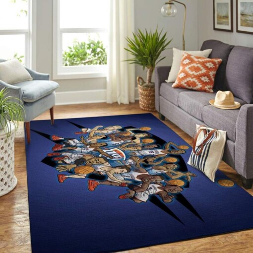 Oklahoma City Thunder Living Room Area Rug