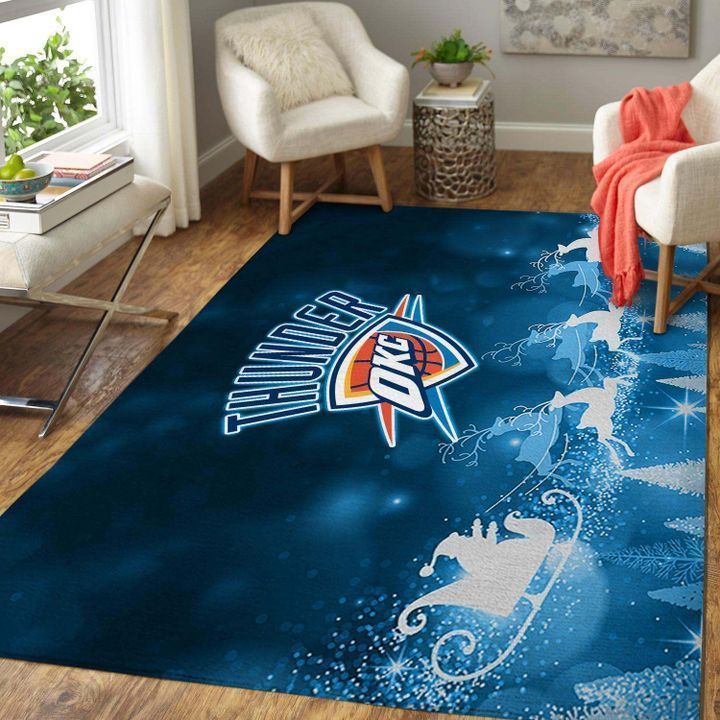 Oklahoma City Thunder Living Room Area Rug