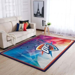 Oklahoma City Thunder Living Room Area Rug