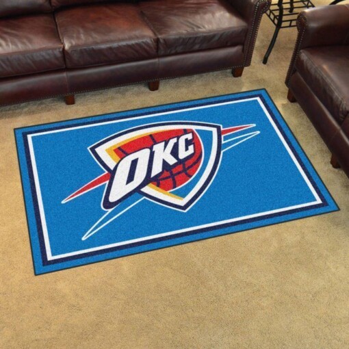 Oklahoma City Thunder Living Room Area Rug