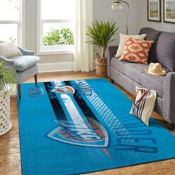 Oklahoma City Thunder Living Room Area Rug