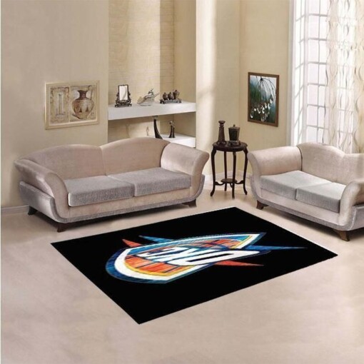 Oklahoma City Thunder Living Room Area Rug