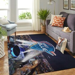 Oklahoma City Thunder Living Room Area Rug