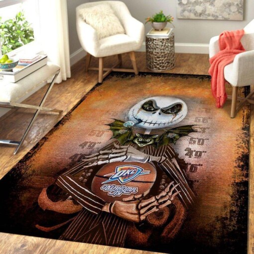 Oklahoma City Thunder Living Room Area Rug