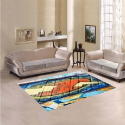 Oklahoma City Thunder Living Room Area Rug