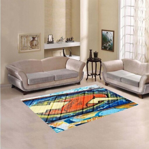 Oklahoma City Thunder Living Room Area Rug